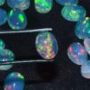 AAA+ Ethiopian Welo Opal Gemstone Multi Fire 6x8mm Oval Cabochon | Natural Ethiopian Opal Loose Oval Cabochon | Welo Opal Gemstone Cabs Lot - Image 5