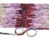 Natural Multi Gemstone Mix 2mm-3mm Micro Faceted Beads | 13" Strand | Jewelry Making Beads | Mix Semi Precious Gemstone Rondelle Loose Beads - Image 2