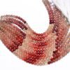 AAA+ Andesine Gemstone 5mm-6mm Faceted Round Beads | Natural Rare Andesine Labradorite Semi Precious Gemstone Loose Beads | 8inch Strand