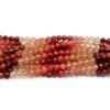 AAA+ Andesine Gemstone 5mm-6mm Faceted Round Beads | Natural Rare Andesine Labradorite Semi Precious Gemstone Loose Beads | 8inch Strand - Image 2