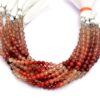 AAA+ Andesine Gemstone 5mm-6mm Faceted Round Beads | Natural Rare Andesine Labradorite Semi Precious Gemstone Loose Beads | 8inch Strand - Image 4