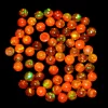 AAA+ Orange Ethiopian Opal 3mm Loose Gemstone Round Cabochon | Natural Ethiopian Welo Opal Multi Fire Precious Gemstone Flat Back Cabs Lot - Image 4