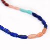AAA+ Multi Gemstone Mix 4x10mm Smooth Flat Oval Beads | 12inch Strand | Mix Semi Precious Gemstone Fancy Oval Straight Drill Loose Beads - Image 2