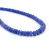 Natural Blue Sapphire Gemstone 3mm-6mm Faceted Rondelle Handcut Beads | 16" Strand | AAA Blue Sapphire Precious Gemstone Faceted Loose Beads - Image 5