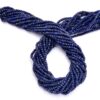 AAA Lapis Lazuli 3mm-4mm Rondelle Beads | 13inch Strand | Deep Blue Natural Lapis Faceted Semi Precious Gemstone Beads for Jewelry Making - Image 2