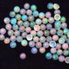 AAA+ Ethiopian Opal Fire 5mm Round Cabochon | Natural Ethiopian Welo Opal Multi Fire Loose Gemstone Flat Back Cabs | Welo Opal Gemstone Lot - Image 3
