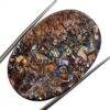 AAA+ Australian Koroit Boulder Opal Unique Pattern Gemstone 33x22mm Oval Flat Back Loose Cabochon l Natural Opal Gemstone Smooth Cabochon - Image 2