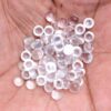 AAA+ Crystal Quartz Round Cabochon | Gemstone 4mm / 5mm Round Cabs Lot | Transparent Clear Quartz Natural Semi Precious Gemstone Cabochon - Image 5