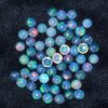AAA+ Ethiopian Welo Opal Fire 4mm Round Smooth Cabochon | Natural Ethiopian Opal Loose Gemstone Flat Back Cabochon | Welo Opal Gemstone Lot