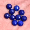 Lapis Lazuli Gemstone 9mm Round Smooth Cabochon Lot | AAA+ Blue Lapis Natural Semi Precious Gemstone Loose Flat Back Cabochon for Jewelry - Image 2