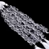 Crystal Quartz Gemstone 8mm Faceted Heart Briolette Beads | Natural AAA+ Clear Crystal Semi Precious Gemstone Beads for Jewelry | 5" Strand - Image 2