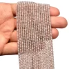AAA+ Chocolate Moonstone 3mm Rondelle Faceted Beads | 13inch Strand | Natural Moonstone Semi Precious Faceted Gemstone Silver Coated Beads - Image 3