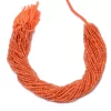 AAA+ Fiery Sunstone Gemstone 3mm Micro Faceted Rondelle Beads | 13" Strand | Natural Sunstone Semi Precious Gemstone Loose Beads for Jewelry