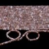 AAA+ Chocolate Moonstone 2mm-3mm Micro Faceted Rondelle Beads | 13" Strand | Natural Chocolate Moonstone Semi Precious Gemstone Loose Beads