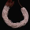 AAA+ Chocolate Moonstone 2mm-3mm Micro Faceted Rondelle Beads | 13" Strand | Natural Chocolate Moonstone Semi Precious Gemstone Loose Beads - Image 4