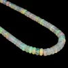 AAA+ Ethiopian Welo Opal Rondelle Beads | Gemstone Smooth 5mm-7mm Beads | Natural Ethiopian Welo Fire Opal Gemstone Rondelle | 8inch Strand - Image 4