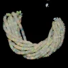 AAA+ Ethiopian Welo Opal Rondelle Beads | Gemstone Smooth 5mm-7mm Beads | Natural Ethiopian Welo Fire Opal Gemstone Rondelle | 8inch Strand - Image 2