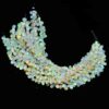 AAA+ Ethiopian Welo Opal Fire 3mm-5mm Smooth Teardrop Briolette Beads | Natural Ethiopian Fire Opal Gemstone Loose Drops for Jewelry - Image 2