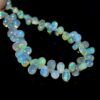 AAA+ Ethiopian Welo Opal Fire 3mm-5mm Smooth Teardrop Briolette Beads | Natural Ethiopian Fire Opal Gemstone Loose Drops for Jewelry - Image 4