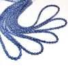 Natural Multi Blue Sapphire Gemstone Smooth Oval Beads | 16inch Strand | AAA+ Blue Sapphire Precious Gemstone Smooth Beads Shaded Strand - Image 6