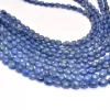 Natural Multi Blue Sapphire Gemstone Smooth Oval Beads | 16inch Strand | AAA+ Blue Sapphire Precious Gemstone Smooth Beads Shaded Strand - Image 5