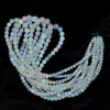 Natural Ethiopian Welo Opal Fire Round Faceted Beads | Gemstone 3mm-6mm Loose Beads 17inch Strand | Ethiopian Opal Gemstone Welo Opal Beads