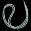 AAA+ Icy Green Sapphire 3mm-5mm Graduating Size Faceted Rondelle Beads | 16inch Long Strand | Natural Sapphire Precious Gemstone Loose Beads - Image 4