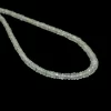 AAA+ Grey Sapphire 2.50mm-4.50mm Faceted Rondelle Beads | 16inch Strand | Natural Grey Sapphire Precious Gemstone Loose Beads for Jewelry - Image 4