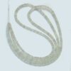 AAA+ Grey Sapphire 2.50mm-4.50mm Faceted Rondelle Beads | 16inch Strand | Natural Grey Sapphire Precious Gemstone Loose Beads for Jewelry - Image 2