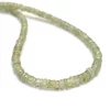 AAA+ Mint Green Sapphire 2.50mm-4mm Graduating Size Faceted Rondelle Beads | 16inch Strand | Natural Sapphire Precious Gemstone Loose Beads - Image 2
