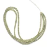 AAA+ Mint Green Sapphire 2.50mm-4mm Graduating Size Faceted Rondelle Beads | 16inch Strand | Natural Sapphire Precious Gemstone Loose Beads - Image 5