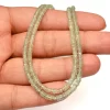 AAA+ Mint Green Sapphire 2.50mm-4mm Graduating Size Faceted Rondelle Beads | 16inch Strand | Natural Sapphire Precious Gemstone Loose Beads - Image 4