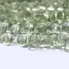 Green Amethyst Quartz Faceted Pear Briolette | 8inch Strand | Green Amethyst Hydro Color Quartz Gemstone Faceted Briolette Beads for Jewelry - Image 3