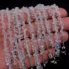 AAA White Rainbow Moonstone Teardrop Briolette | 6inch Strand 3x5mm Faceted Drops | Natural Blue Fire Semi Precious Gemstone Briolette Beads - Image 3