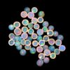 AAA+ Ethiopian Welo Opal Multi Fire 4mm Round Cabochon | Natural Ethiopian Opal Loose Gemstone Flat Back Cabochon | Welo Opal Gemstone Lot - Image 2