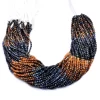 Pietersite Gemstone 3mm-4mm Faceted Beads | Natural Pietersite Semi Precious Gemstone Loose Rondelle Faceted Beads for Jewelry | 13" Strand - Image 2