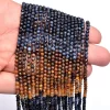 Pietersite Gemstone 3mm-4mm Faceted Beads | Natural Pietersite Semi Precious Gemstone Loose Rondelle Faceted Beads for Jewelry | 13" Strand - Image 3
