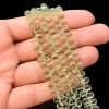 AAA+ Green Amethyst Color Quartz 7x5mm Faceted Teardrop Briolette | 7inch Strand | Green Amethyst Hydro Quartz Drops Loose Beads - Image 3