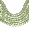 AAA+ Green Amethyst Color Quartz 7x5mm Faceted Teardrop Briolette | 7inch Strand | Green Amethyst Hydro Quartz Drops Loose Beads