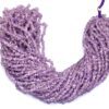 Brazilian Amethyst Gemstone Mix Uncut Chips 3mm-4mm Beads | 34inch Strand | Jewelry Making Supplies | Semi Precious Gemstone Smooth Nuggets - Image 2
