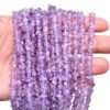 Brazilian Amethyst Gemstone Mix Uncut Chips 3mm-4mm Beads | 34inch Strand | Jewelry Making Supplies | Semi Precious Gemstone Smooth Nuggets - Image 3