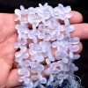AAA Blue Chalcedony Gemstone 7x10mm Faceted Pear Briolette Beads | 8inch Strand | Chalcedony Semi Precious Gemstone Beads for Jewelry Making - Image 3