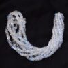 Rainbow Moonstone Blue Fire Smooth Beads | Gemstone 4mm-6mm Graduating Rondelles 8inch Strand | Moonstone Semi Precious Gemstone Loose Beads - Image 2