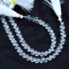 AAA+ Crystal Quartz Gemstone 5mm-6mm Faceted Heart Briolette Loose Beads | Natural Clear Crystal Semi Precious Gemstone Beads | 8inch Strand - Image 4