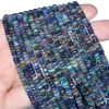 AAA+ Black Ethiopian Welo Opal Fire 3mm-5mm Faceted Rondelle Beads | Natural Ethiopian Opal Gemstone Welo Opal Rondelle Beads | 8inch Strand - Image 3
