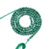 AAA+ Green Moonstone 2mm-3mm Micro Faceted Beads | 13inch Strand | Natural Moonstone Semi Precious Faceted Gemstone Beads | SILVER COATED