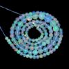 Natural AAA+ Ethiopian Welo Opal Fire Gemstone 3mm-6mm Round Smooth Beads | 17inch Strand | Ethiopian Opal Precious Gemstone Welo Opal Beads - Image 5