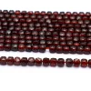 AAA+ Natural Red Garnet 4mm-5mm Cube Faceted Beads | Red Garnet Semi Precious Gemstone Loose 3D Box Briolette Fancy Beads | 13inch Strand - Image 3