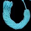 AAA+ Amazonite Gemstone 3mm-4mm Micro Faceted Beads | 13" Strand | Natural Amazonite Semi Precious Gemstone Roundel Beads for Jewelry Making