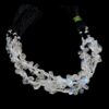 AAA+ White Rainbow Moonstone Faceted Nugget Beads | Natural Blue Fire Moonstone Precious Gemstone Step Cut Fancy Tumbled Side Drill Beads - Image 2